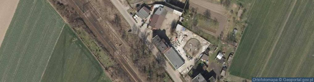 Zdjęcie satelitarne Kolejowa ul.