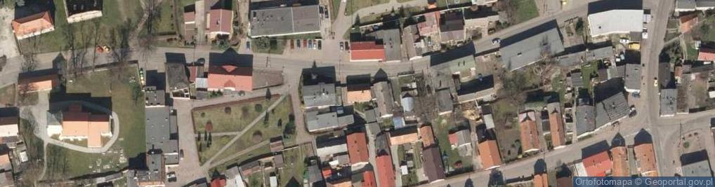 Zdjęcie satelitarne Kościelna ul.