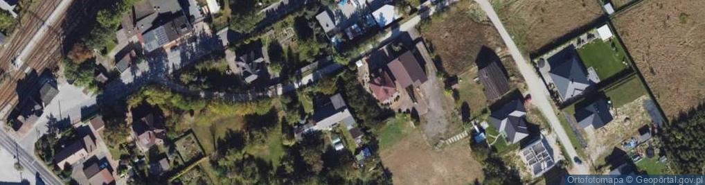 Zdjęcie satelitarne Kolonia Papowska ul.