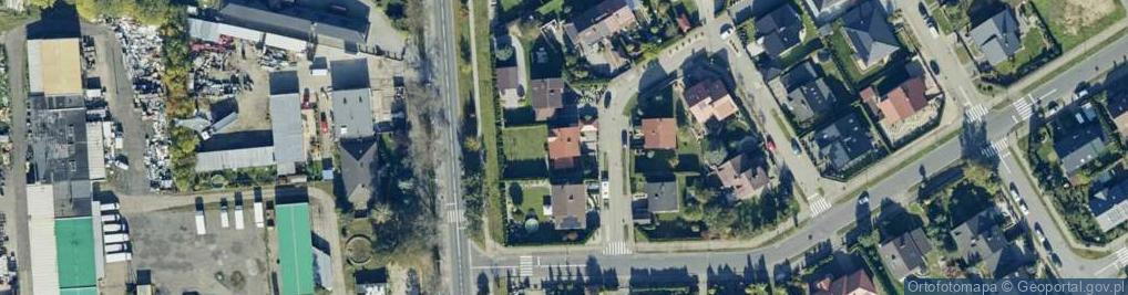 Zdjęcie satelitarne Konwaliowa ul.