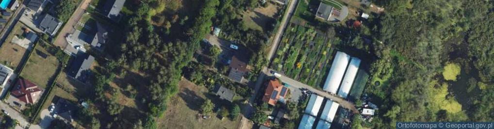 Zdjęcie satelitarne Konwaliowa ul.