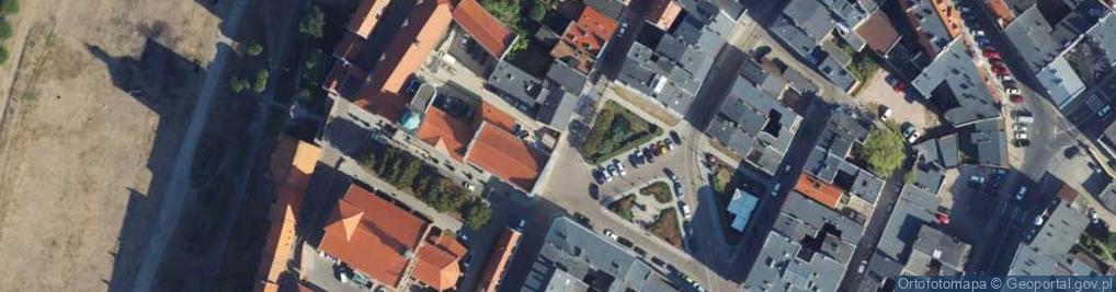 Zdjęcie satelitarne Kościelna ul.
