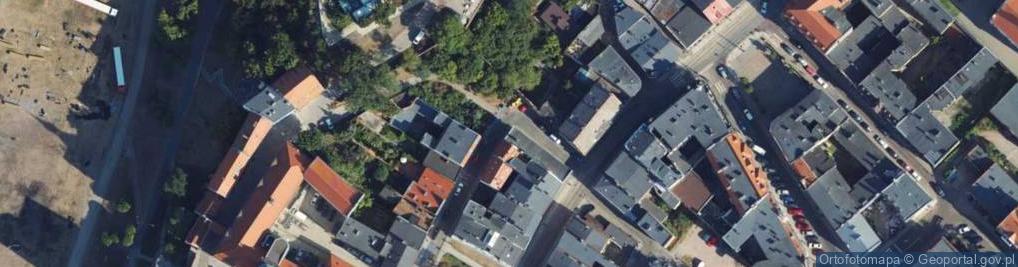 Zdjęcie satelitarne Kościelna ul.