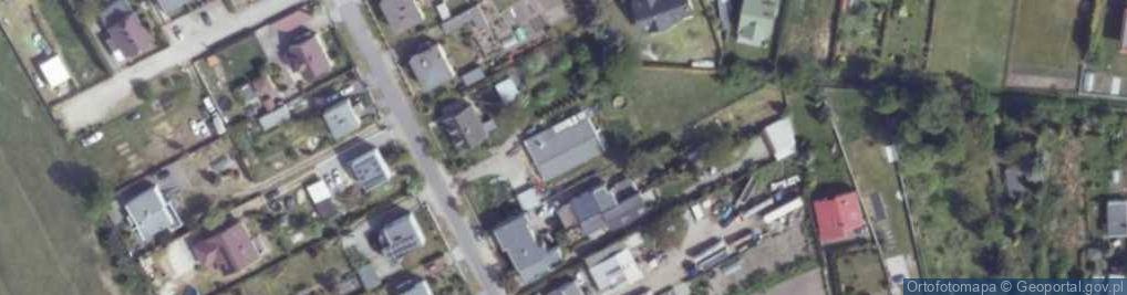 Zdjęcie satelitarne Kolejowa ul.