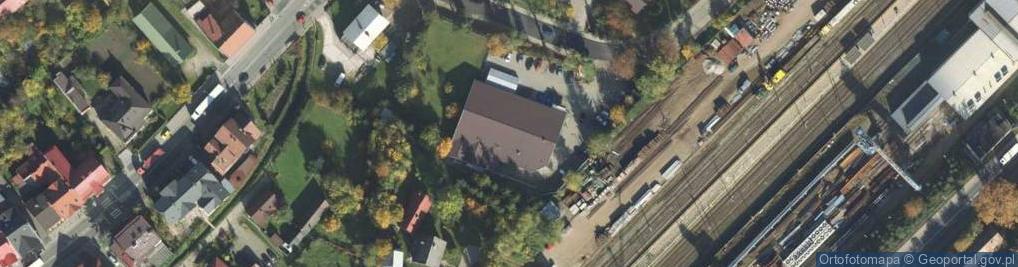 Zdjęcie satelitarne Kolejowa ul.