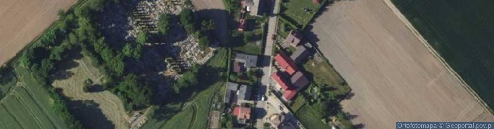 Zdjęcie satelitarne Kościelna ul.