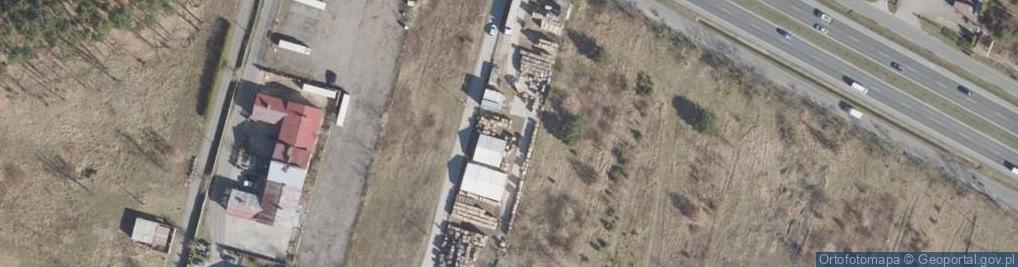 Zdjęcie satelitarne Kolorowa ul.