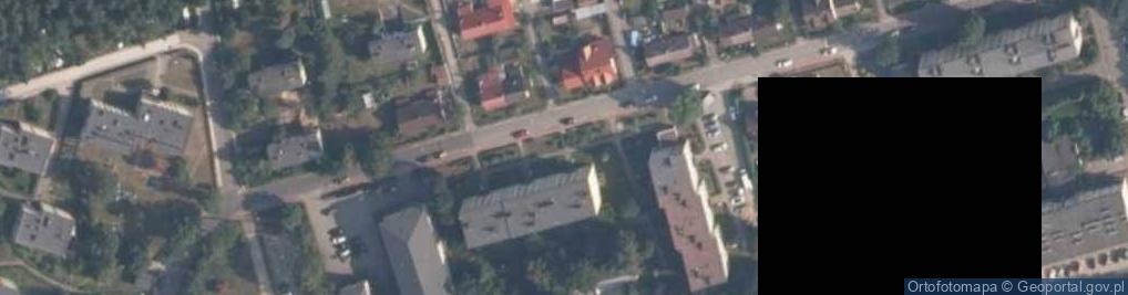 Zdjęcie satelitarne Kolejowa ul.