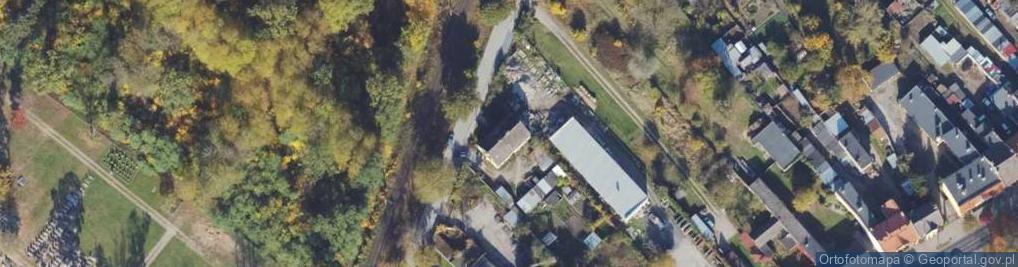 Zdjęcie satelitarne Kolejowa ul.