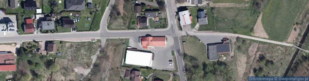 Zdjęcie satelitarne Komuny Paryskiej ul.