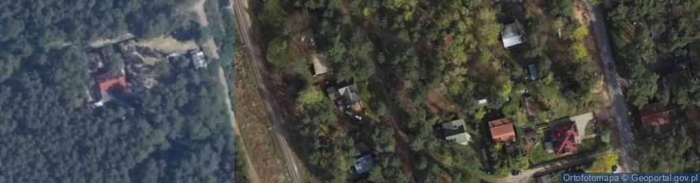 Zdjęcie satelitarne Kolejowa ul.