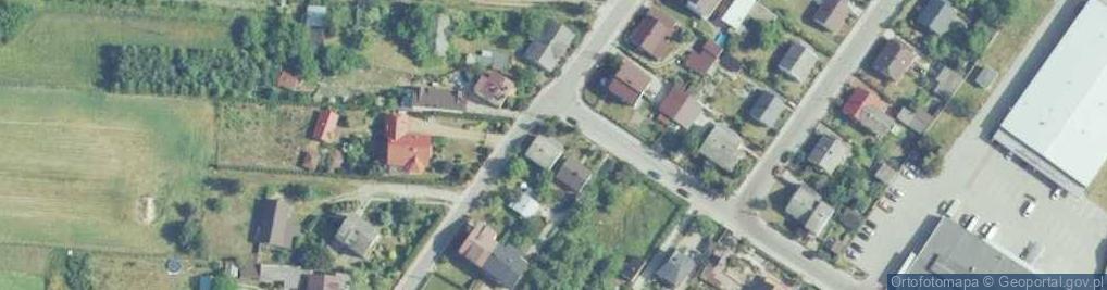 Zdjęcie satelitarne Kolejowa ul.