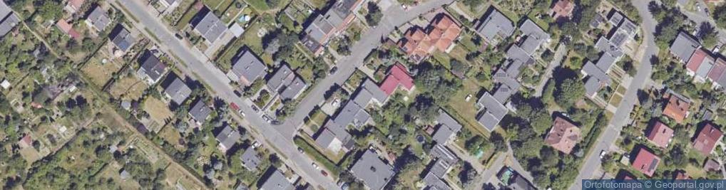 Zdjęcie satelitarne Kossaka Wojciecha ul.