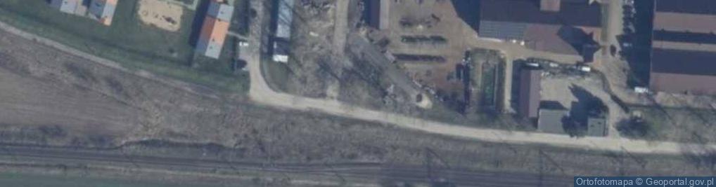 Zdjęcie satelitarne Kolejowa ul.