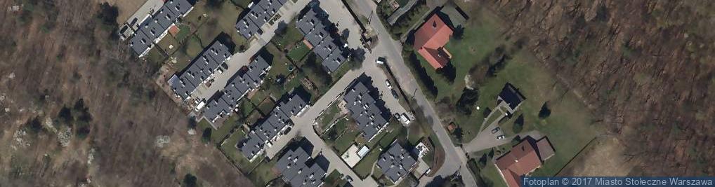 Zdjęcie satelitarne Korzystna ul.