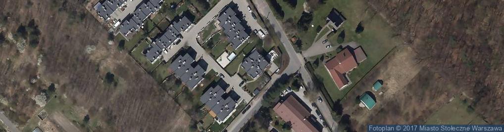 Zdjęcie satelitarne Korzystna ul.