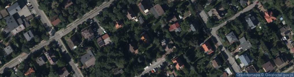 Zdjęcie satelitarne Kossaka ul.