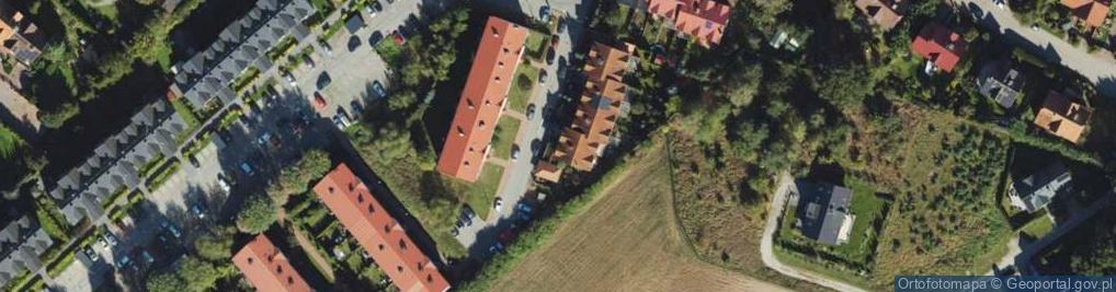 Zdjęcie satelitarne Konwaliowa ul.