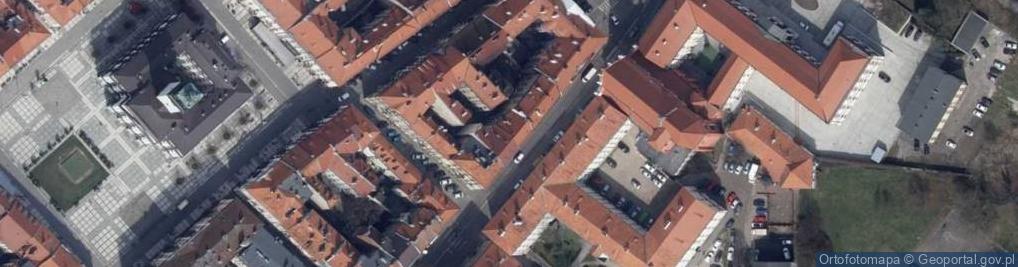 Zdjęcie satelitarne Kolegialna ul.
