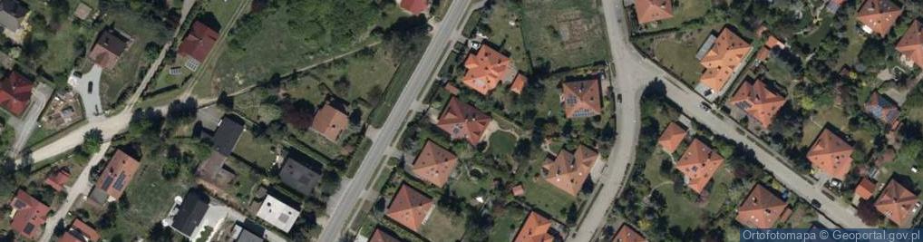 Zdjęcie satelitarne Kolejowa ul.