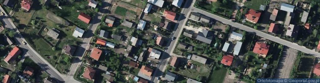 Zdjęcie satelitarne Kocka ul.