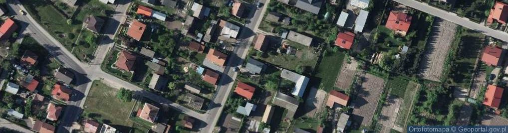 Zdjęcie satelitarne Kocka ul.