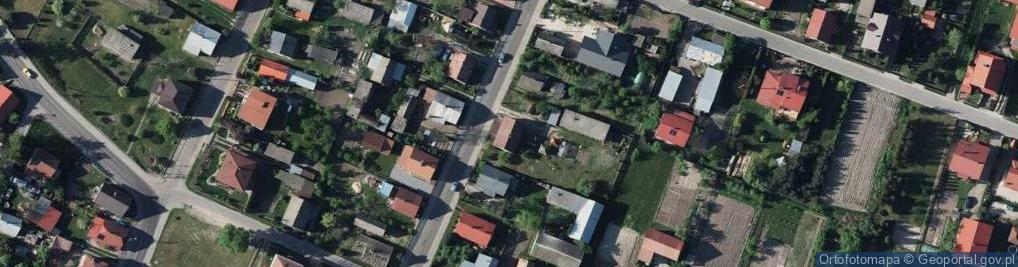 Zdjęcie satelitarne Kocka ul.