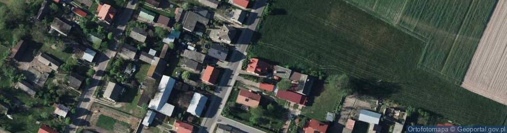 Zdjęcie satelitarne Kocka ul.