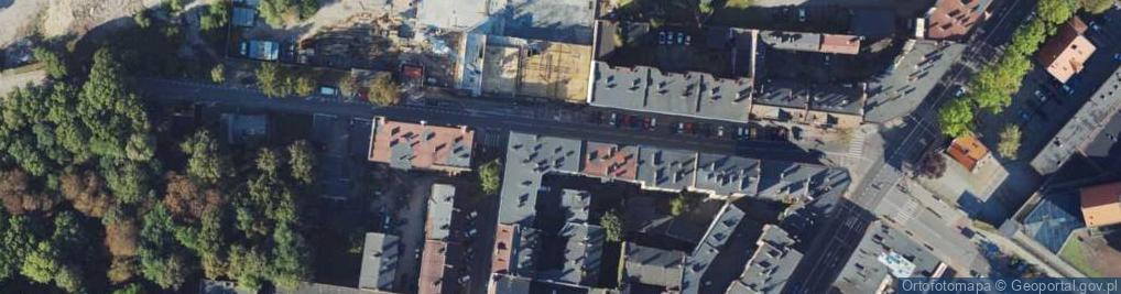 Zdjęcie satelitarne Kozielska ul.