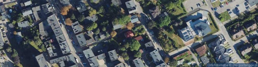 Zdjęcie satelitarne Koniarkowej Zofii ul.