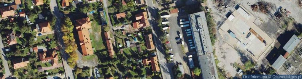 Zdjęcie satelitarne Kosmiczna ul.