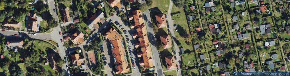 Zdjęcie satelitarne Kosmiczna ul.