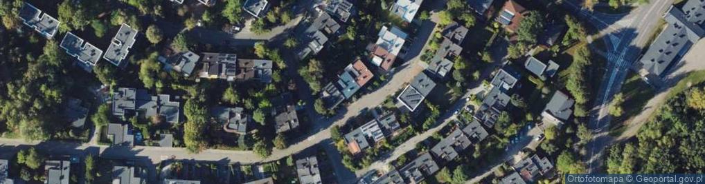 Zdjęcie satelitarne Kormoranów ul.