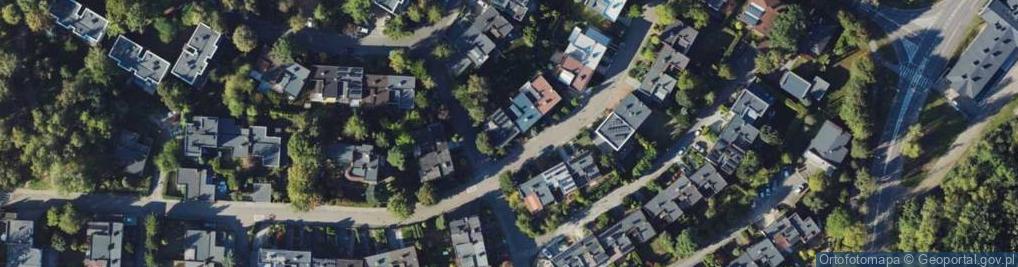 Zdjęcie satelitarne Kormoranów ul.