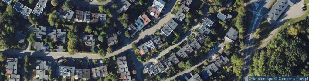 Zdjęcie satelitarne Kormoranów ul.