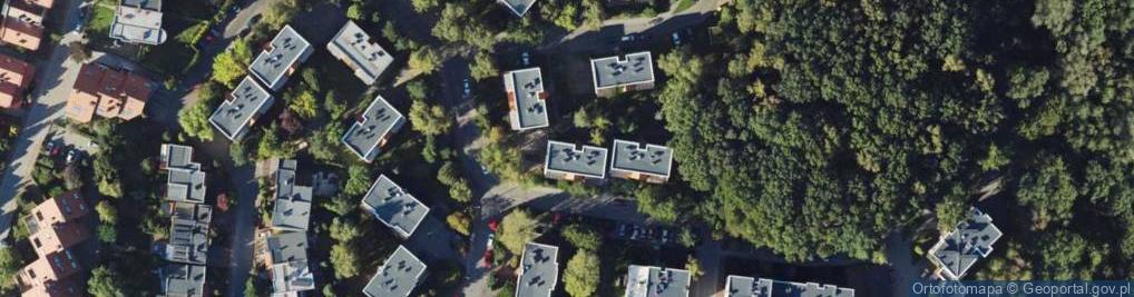 Zdjęcie satelitarne Kolibrów ul.