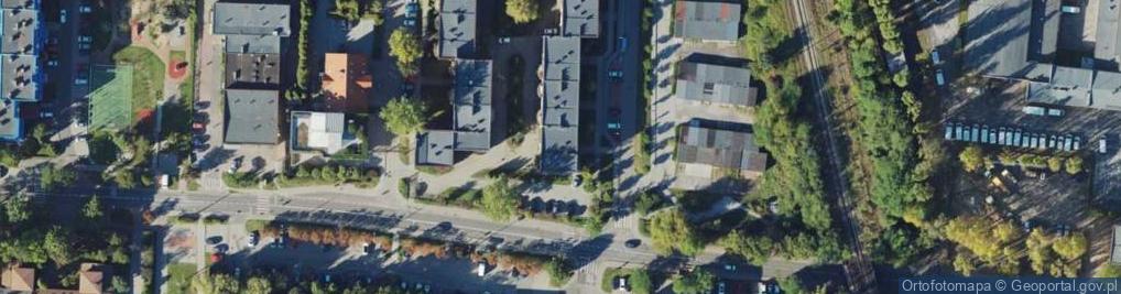 Zdjęcie satelitarne Kossak-Szczuckiej Zofii ul.