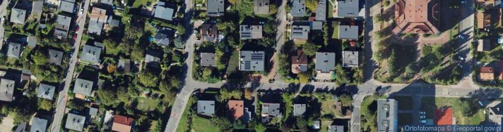 Zdjęcie satelitarne Kossak-Szczuckiej Zofii ul.