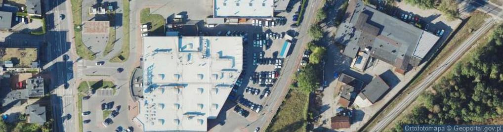 Zdjęcie satelitarne Kolejowa ul.