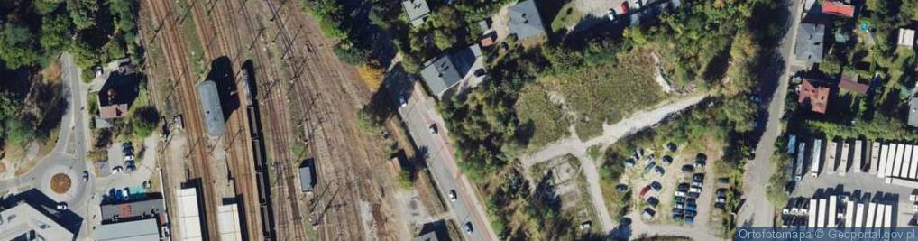 Zdjęcie satelitarne Kolejowa ul.