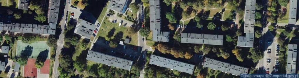 Zdjęcie satelitarne Kołobrzeska ul.