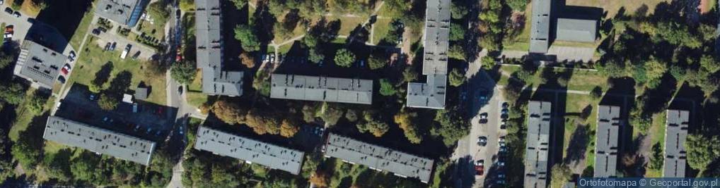 Zdjęcie satelitarne Kołobrzeska ul.