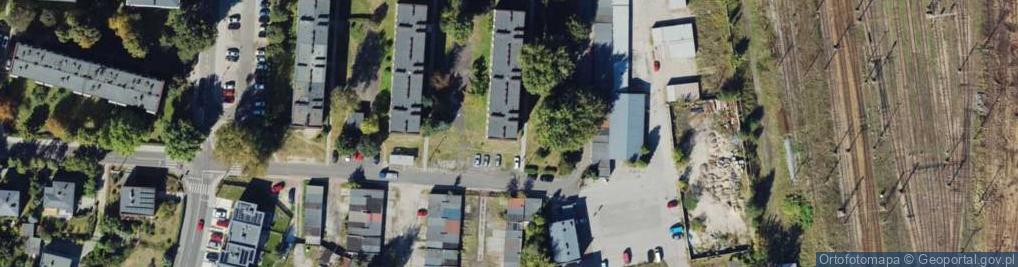 Zdjęcie satelitarne Kołobrzeska ul.