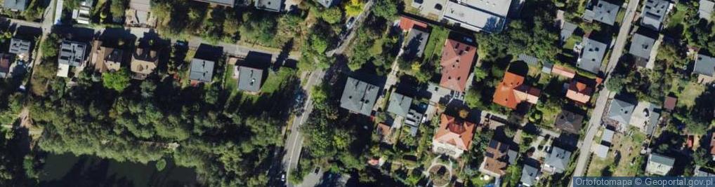 Zdjęcie satelitarne Komandorska ul.