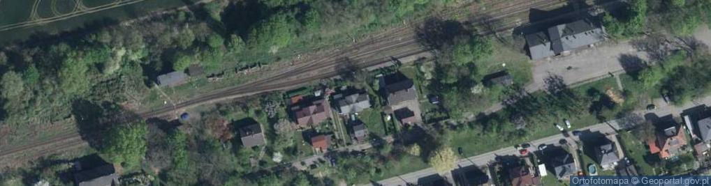 Zdjęcie satelitarne Kolejowa ul.