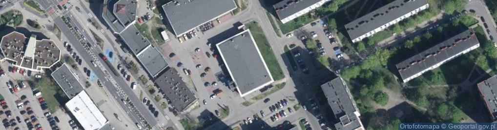 Zdjęcie satelitarne Kosmonautów ul.