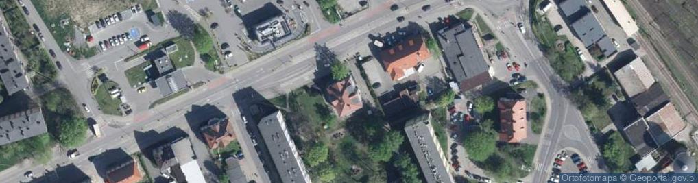 Zdjęcie satelitarne Kozielska ul.