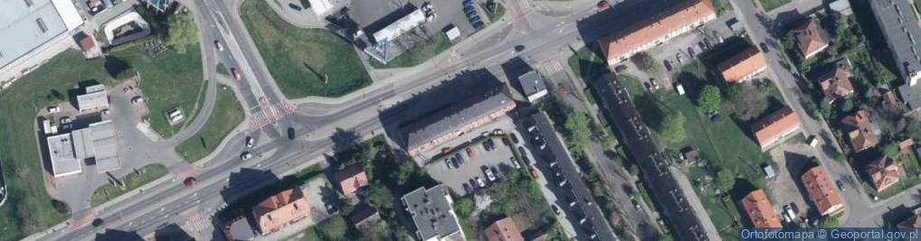 Zdjęcie satelitarne Kozielska ul.