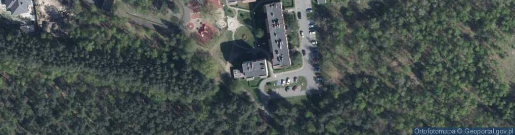 Zdjęcie satelitarne Kośnego Augustyna ul.