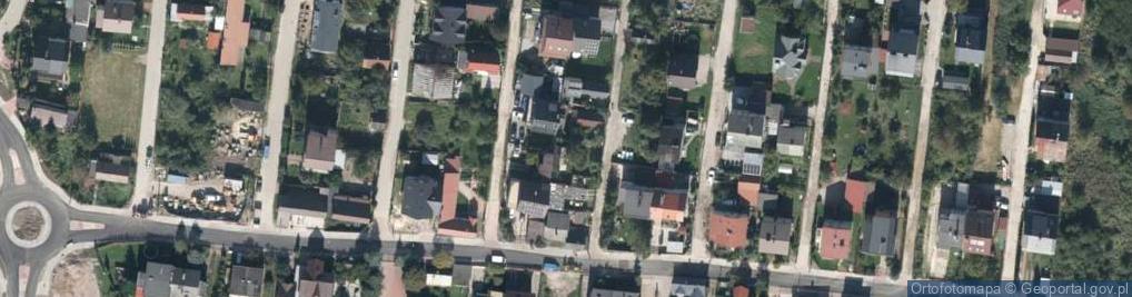 Zdjęcie satelitarne Kocka ul.